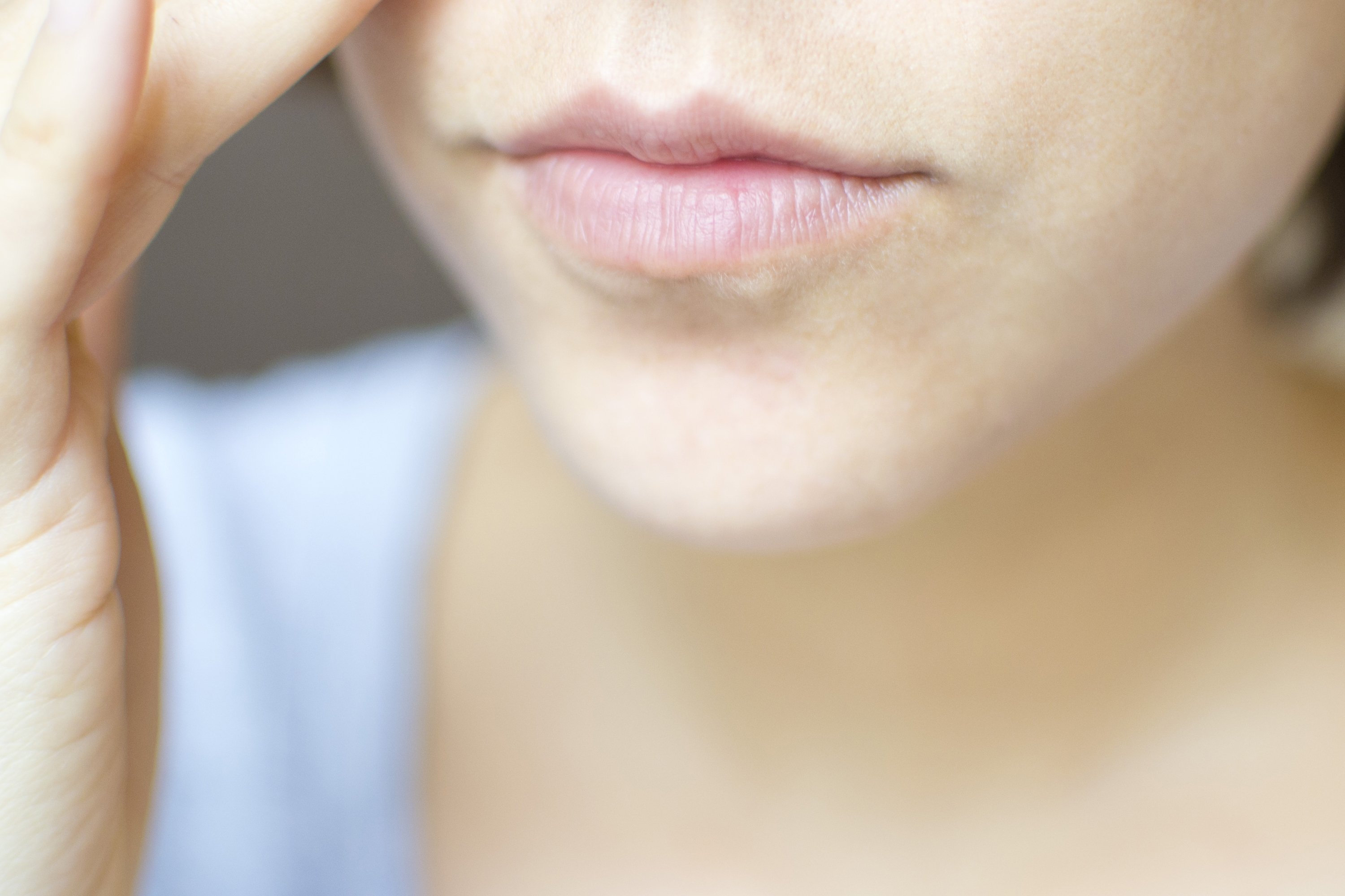 dry skin around mouth