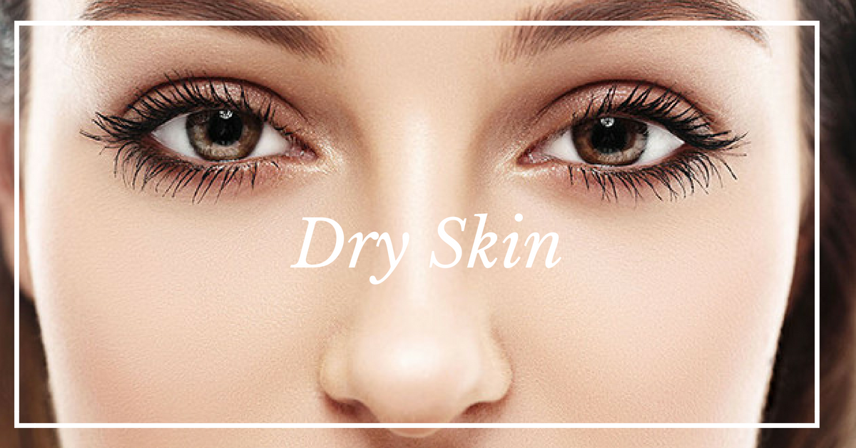 dry skin under eyes