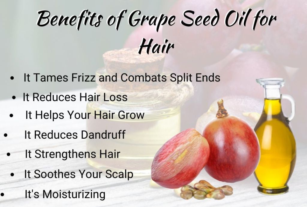 grapeseed oil benefits for hair