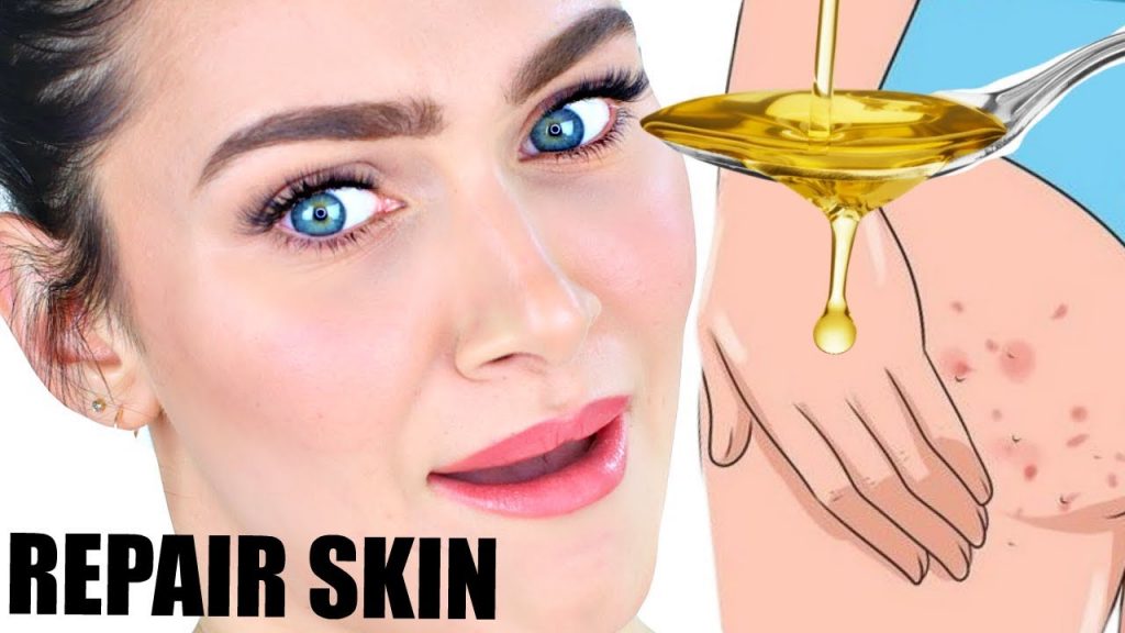 olive oil on face overnight