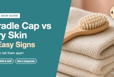 Cradle cap vs dry skin: 4 easy signs to tell them apart, based on AAD, NHS and AAP advice