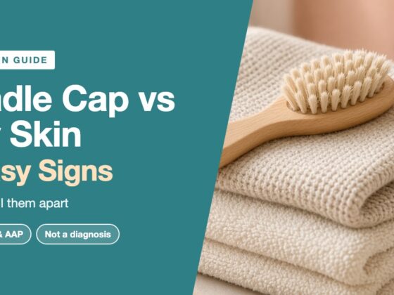 Cradle cap vs dry skin: 4 easy signs to tell them apart, based on AAD, NHS and AAP advice