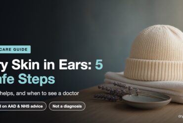 Dry skin in ears: 5 safe steps, what helps and when to see a doctor, based on AAD and NHS advice